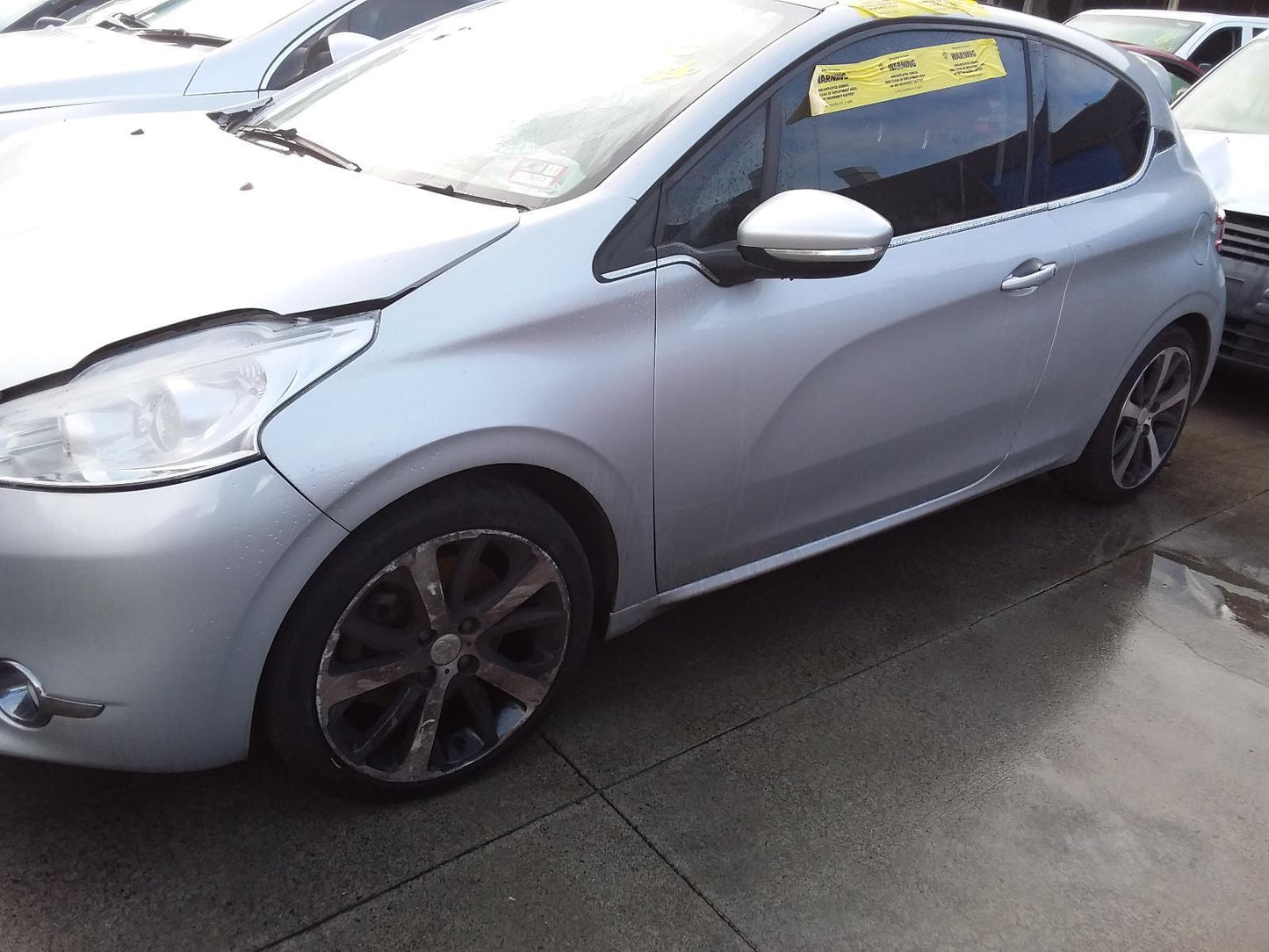 2012 PEUGEOT 208 A9, 10/12-12/18 1607254680 REAR BUMPER