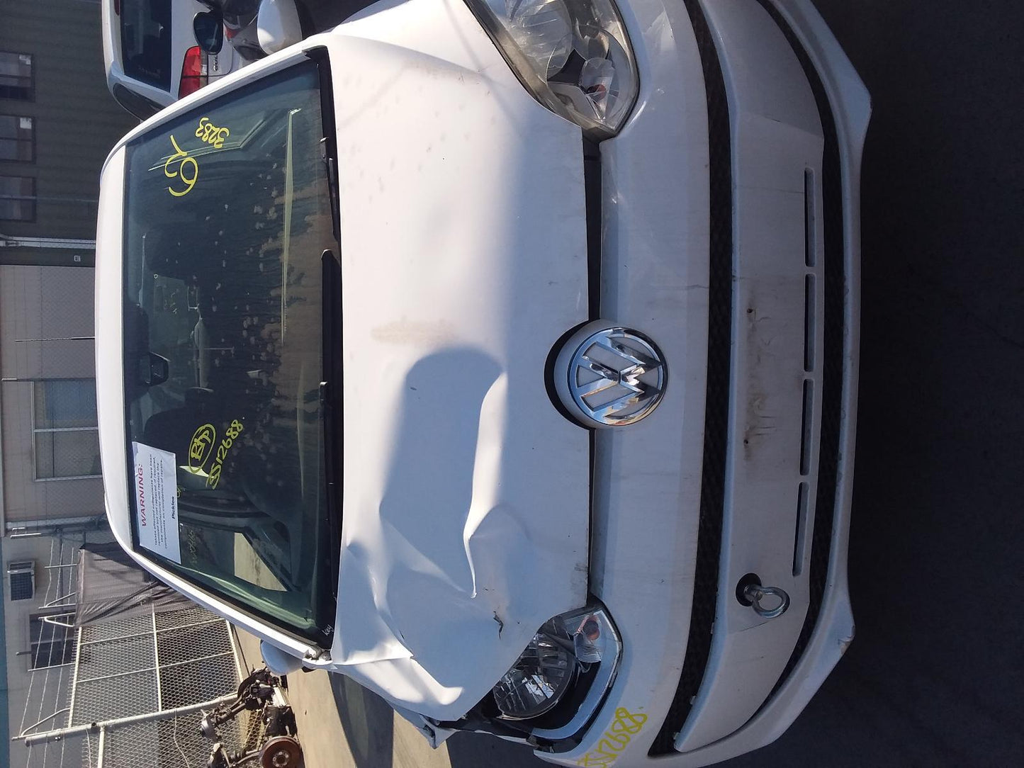 2013 VOLKSWAGEN UP 12/11-12/14  RIGHT FRONT WINDOW REG MOTOR