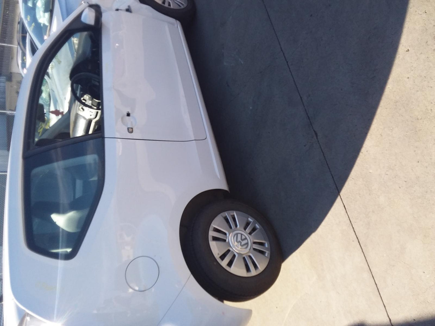 2013 VOLKSWAGEN UP 3DR HATCH, 12/11-12/14 1S3831055B LEFT FRONT DOOR