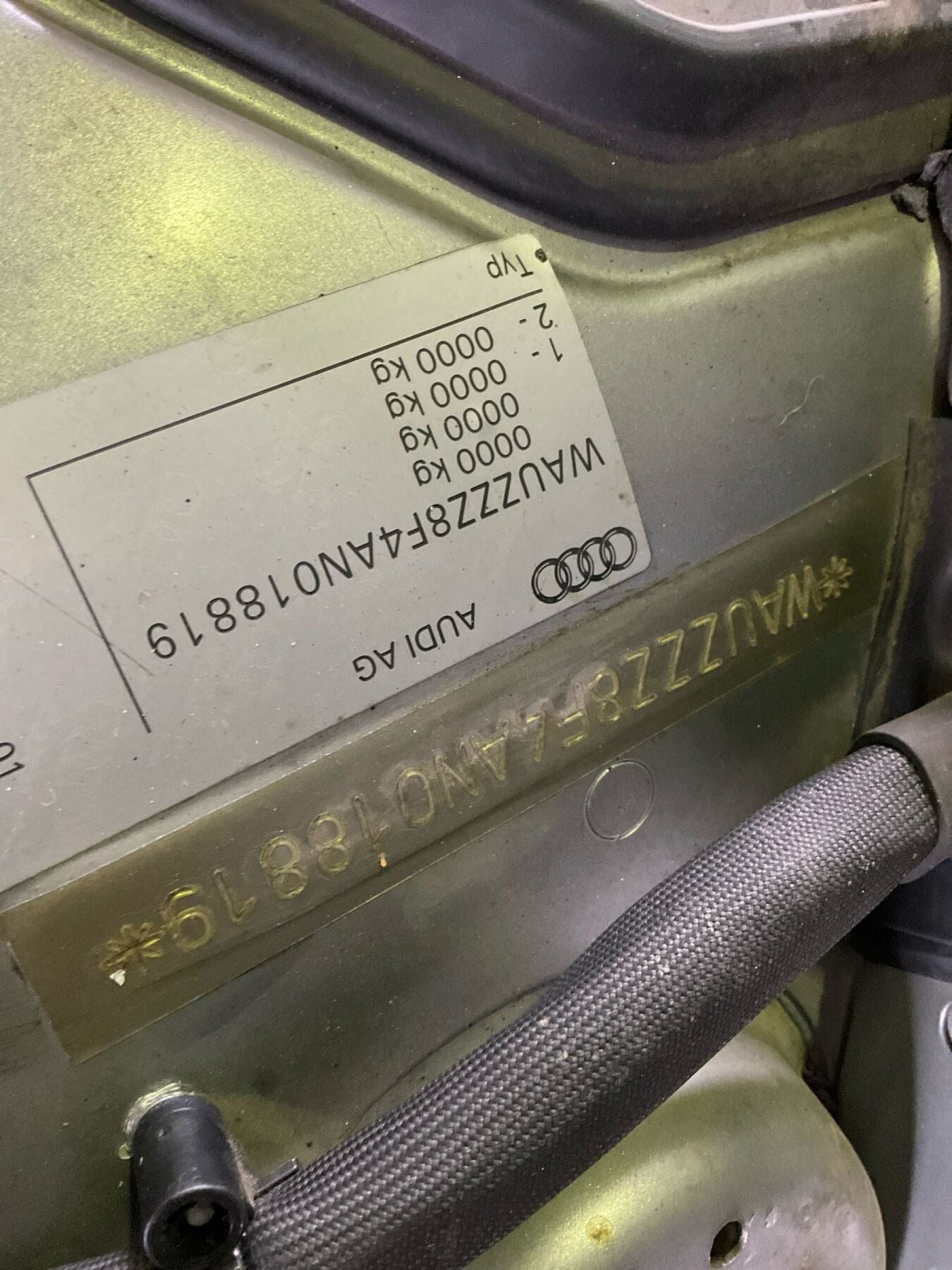 Wrecking 2010 AUDI A5/S5 for Used Parts AU1600