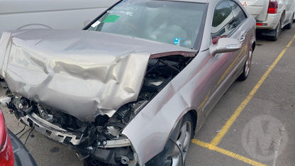 2004 MERCEDES CLK LH FRONT, SEATBELT FEEDER ASSY, C209/A209, 06/02-06/09 A2098680122  9B51 SEAT BELT STALK