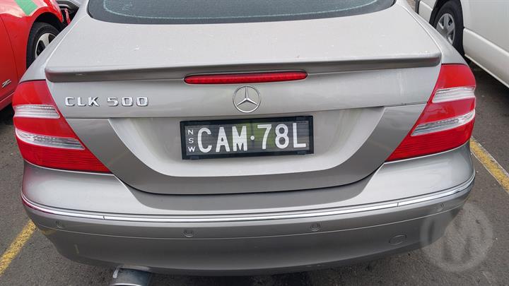 2004 MERCEDES CLK DISPLAY UNIT, SAT NAV TYPE (BO1530), A209/C209, 06/02-06/09  A2038275242 RADIO CD DVD SAT TV