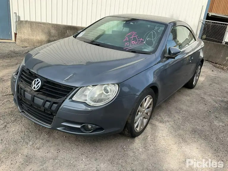 2009 VOLKSWAGEN EOS 1F, HALOGEN TYPE, 02/07-02/11  LEFT HEADLAMP