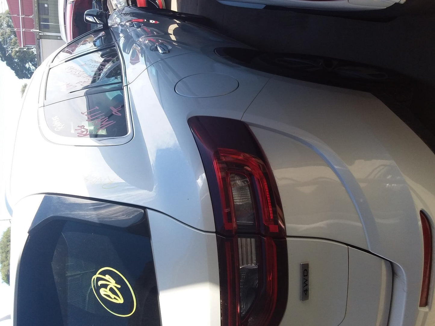 2017 RENAULT KALEOS XZG, 05/16- 803015854R LEFT FRONT DOOR WINDOW