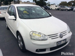 2008 VOLKSWAGEN GOLF RH FRONT, SEAT BELT ONLY, GEN 5, 07/04-02/09 1K4857706AT SEAT BELT STALK