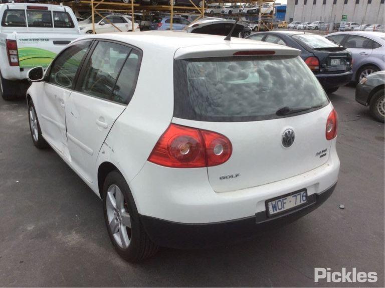 2008 VOLKSWAGEN GOLF GEN 5, CLIMATE CONTROL TYPE, DIGITAL NON HEATED SEATS, 07/04-02/09 1K0907044DD HEATER AC CONTROLS