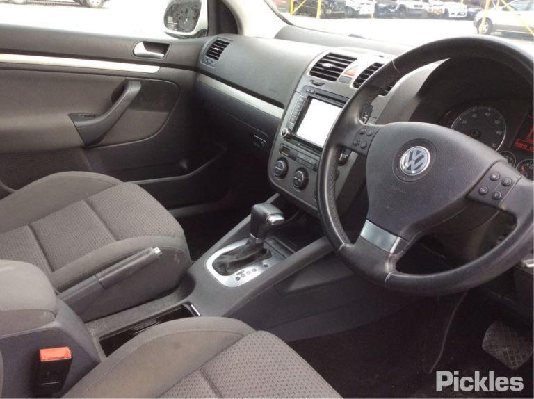 2008 VOLKSWAGEN GOLF GEN 5, CLIMATE CONTROL TYPE, DIGITAL NON HEATED SEATS, 07/04-02/09 1K0907044DD HEATER AC CONTROLS