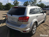 2014 DODGE JOURNEY LEFT REAR DOOR LOCK, JC, 07/11-12/16 4589915AD DOOR BOOT GATE LOCK