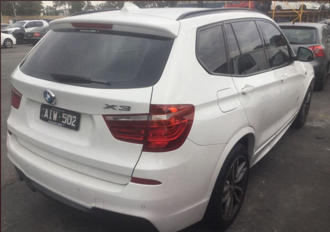2016 BMW X3 F25, 03/11-07/17 51357355639 LEFT FRONT WINDOW REG MOTOR