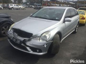 2007 MERCEDES R CLASS W251, TINTED BLUE (BLUE HEAT INSULATING GLASS), 04/06-07/13  LEFT FRONT DOOR WINDOW