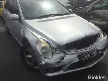 2007 MERCEDES R CLASS W251, TINTED BLUE (BLUE HEAT INSULATING GLASS), 04/06-07/13  LEFT FRONT DOOR WINDOW