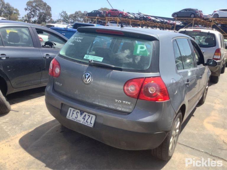2007 VOLKSWAGEN GOLF GEN 5, 5DR HATCH, 07/04-02/09 1K4845201B LEFT FRONT DOOR WINDOW
