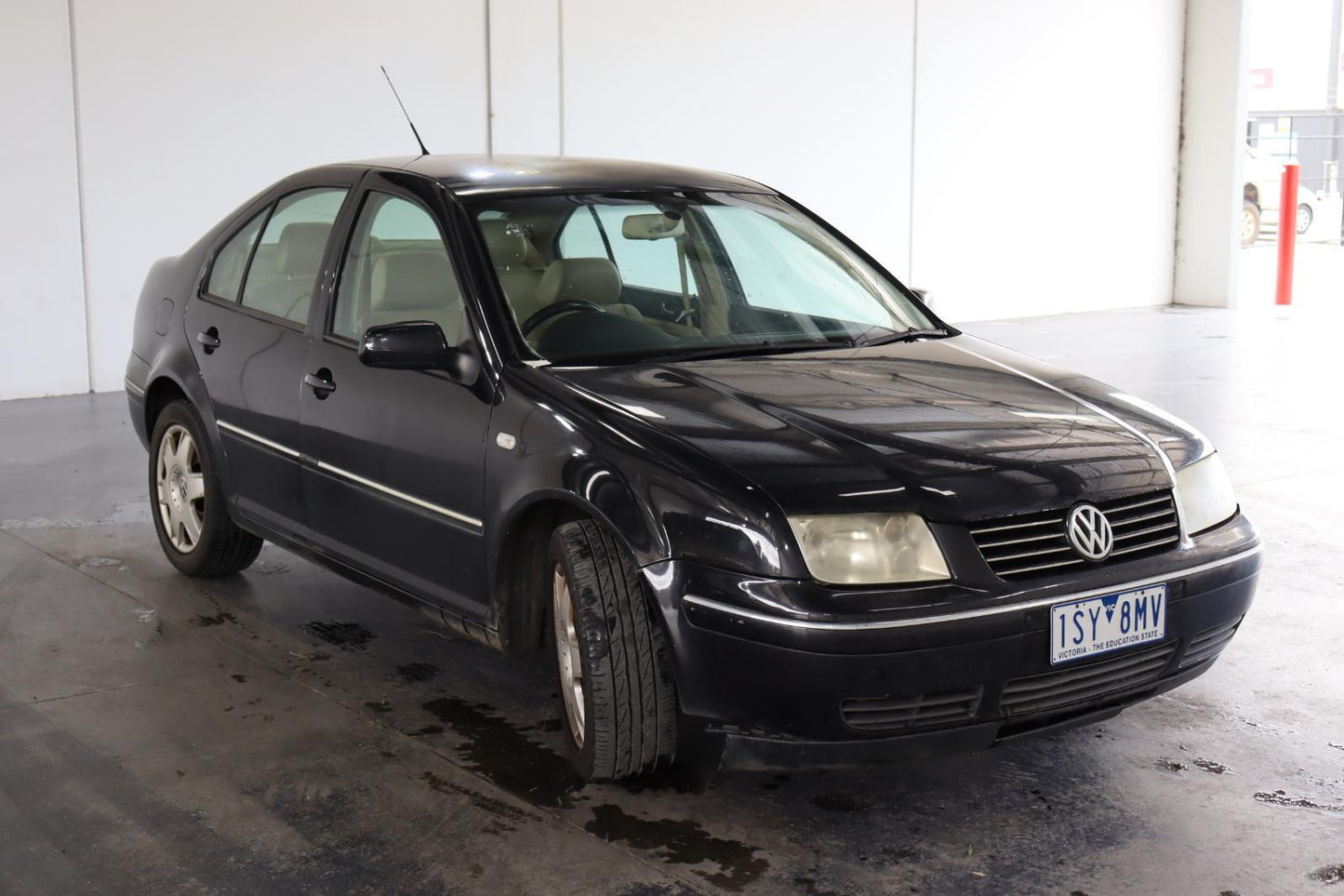 2002 VOLKSWAGEN BORA LEFT FRONT DOOR LOCK, POWER, 1J, 12/99-12/05 6X2837013C DOOR BOOT GATE LOCK