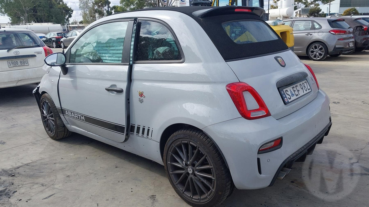 2021 ABARTH 500 LEFT FRONT DOOR LOCK, 595, 01/13-03/21  DOOR BOOT GATE LOCK