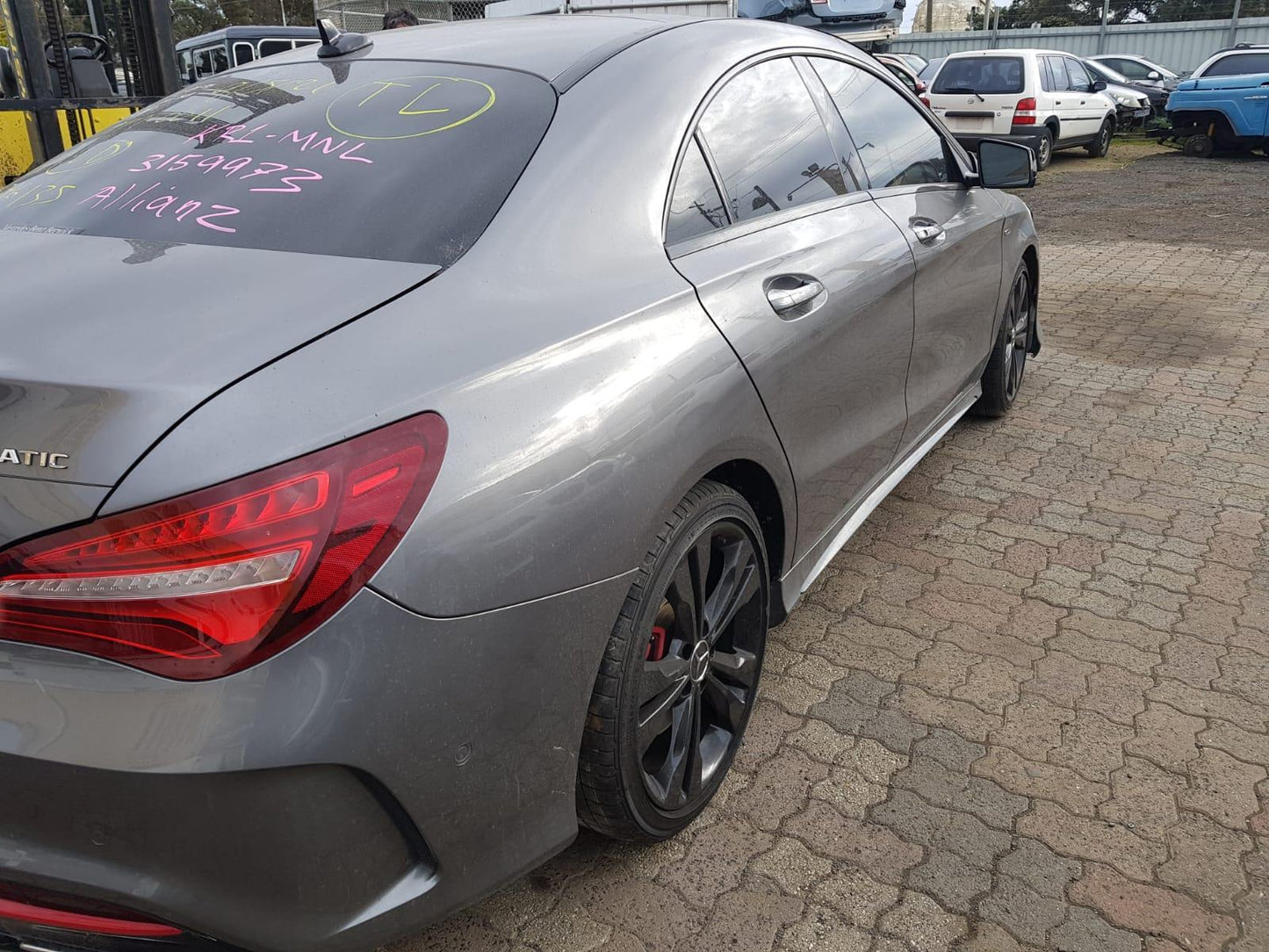 2017 MERCEDES CLA CLASS LEFT REAR DOOR LOCK, C117/X117, COUPE/WAGON, 10/13-01/19 A2047302735 DOOR BOOT GATE LOCK