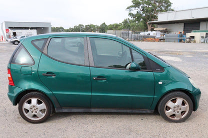 2000 MERCEDES A CLASS W168, SWB TYPE, VIN WDB1680..., 10/98-03/05 A1687301505 LEFT REAR DOOR SLIDING