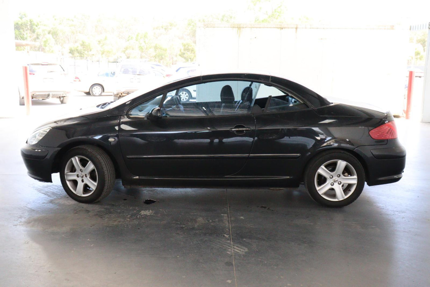 2005 PEUGEOT 307 T6, HATCH/WAGON/CABRIO, 10/05-12/09 7840K8 LEFT GUARD