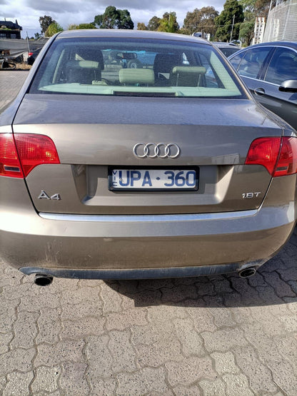 2006 AUDI A4 AUTO, FWD, PETROL, 1.8, B7, JZQ CODE, 08/04-07/09 JZQ TRANS GEARBOX