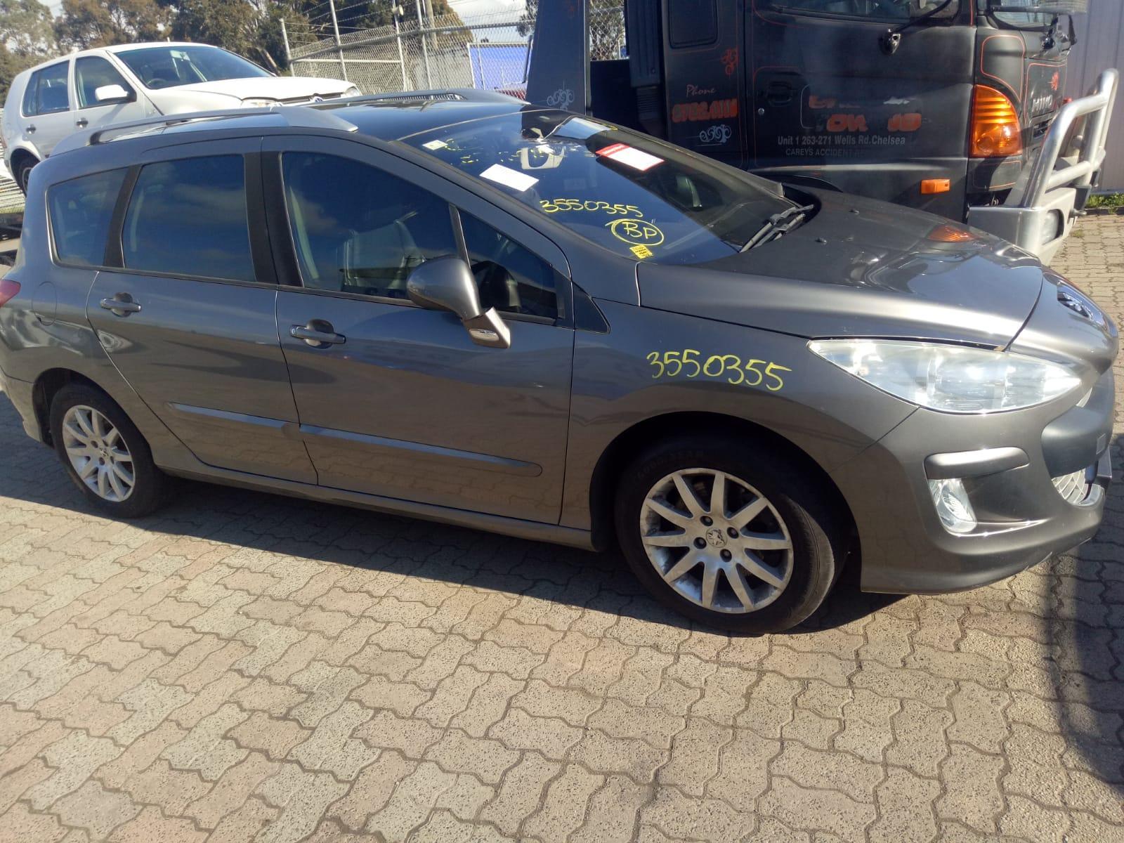 2008 PEUGEOT 308 DIESEL, 2.0, RHR/RHF CODE, T7, 09/07-09/14 0375K8 TURBOCHARGER
