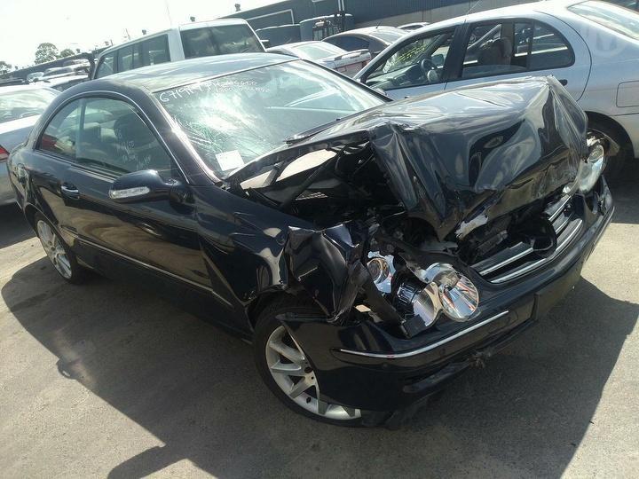 2006 MERCEDES CLK C209/A209, 06/02-06/09 A2097200346 LEFT FRONT WINDOW REG MOTOR