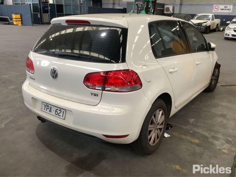 2011 VOLKSWAGEN GOLF GEN 6, 5DR HATCH, 12/08-03/13 5K6845025C LEFT REAR DOOR WINDOW