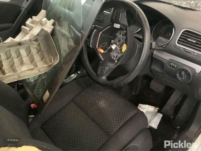 2011 VOLKSWAGEN GOLF GEN 6, PAIR, HATCH/WAGON, GREY, 12/08-03/13 1K0857551N  1K0857552K SUNVISOR