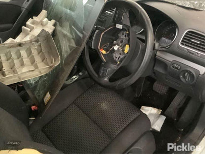 2011 VOLKSWAGEN GOLF GEN 6, PAIR, HATCH/WAGON, GREY, 12/08-03/13 1K0857551N  1K0857552K SUNVISOR