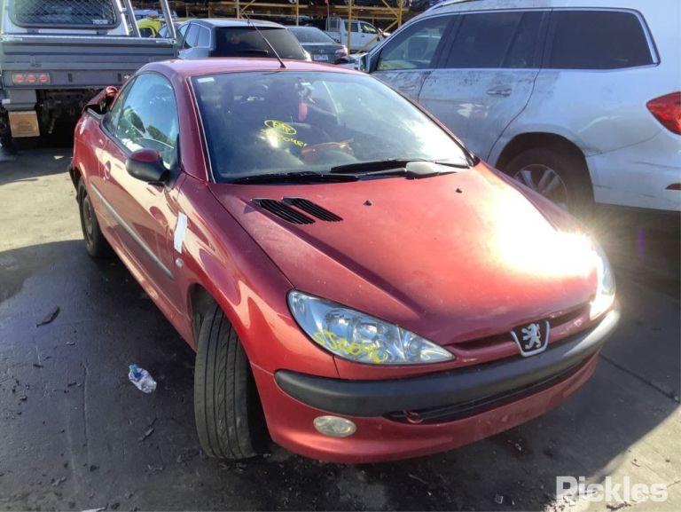 2002 PEUGEOT 206 T1, DIGITAL CLIMATE CONTROL TYPE, 10/99-11/07 6451ZH HEATER AC CONTROLS