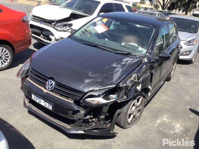 2013 VOLKSWAGEN POLO ENGINE ECU, 1.2, PETROL, AUTO, P/N 03F906070HF, ECU ONLY, 6R, 05/10-05/14 03F906070HF ECU