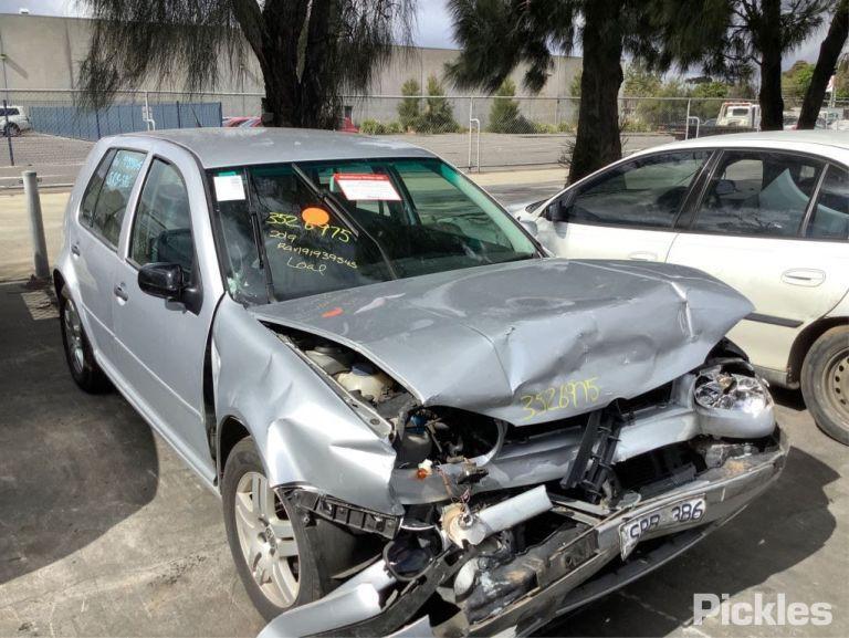 2003 VOLKSWAGEN GOLF LH REAR, SEAT BELT ONLY (NO STALK), GEN 4, 09/98-04/04 (AUS ONLY) 1J0857488C SEAT BELT STALK