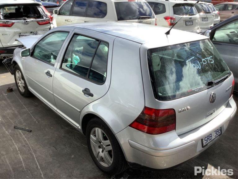 2003 VOLKSWAGEN GOLF RH FRONT, SEAT BELT ONLY (NO STALK), GEN 4, 09/98-04/04 (AUS ONLY) 1J0857495C SEAT BELT STALK