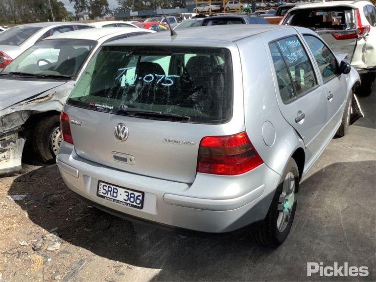2003 VOLKSWAGEN GOLF LH REAR, SEAT BELT ONLY (NO STALK), GEN 4, 09/98-04/04 (AUS ONLY) 1J0857488C SEAT BELT STALK