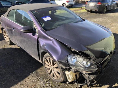 2012 VOLKSWAGEN GOLF GEN 6, CABRIO, DOOR REG ASSY (REG AND MOTOR), 07/11-01/16 8P7839461B LEFT REAR WND REG MOTOR