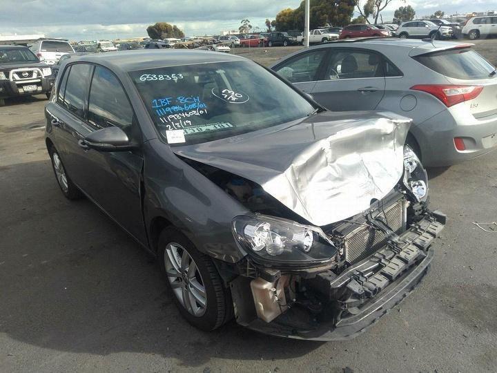 2012 VOLKSWAGEN GOLF GEN 6, CLIMATE CONTROL, NON SEAT WARMER, 12/08-03/13 5K0907044ER HEATER AC CONTROLS