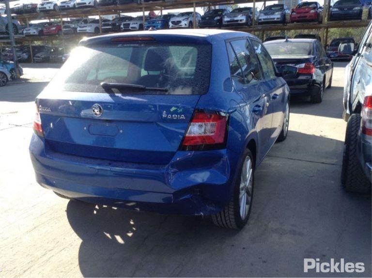 2017 SKODA FABIA NJ, POWER ADJUST, HEATED, NON BLIND SPOT, 01/15-08/21 6V2857507C LEFT DOOR MIRROR