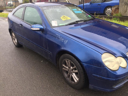 2002 MERCEDES C CLASS RH FRONT, SEAT BELT ONLY, W203, 11/00-06/07 A2038600186 SEAT BELT STALK