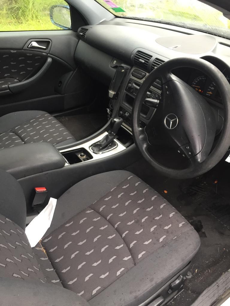 2002 MERCEDES C CLASS STEERING WHEEL, CL203, 08/01-06/07 A1714601703 RIGHT AIRBAG