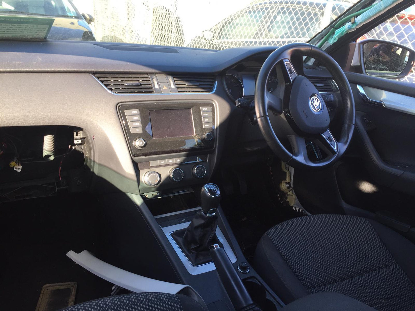 2014 SKODA OCTAVIA RH FRONT (MASTER SWITCH), NE, LIFTBACK SEDAN/WAGON, 09/13-02/17  PWR DR WIND SWITCH
