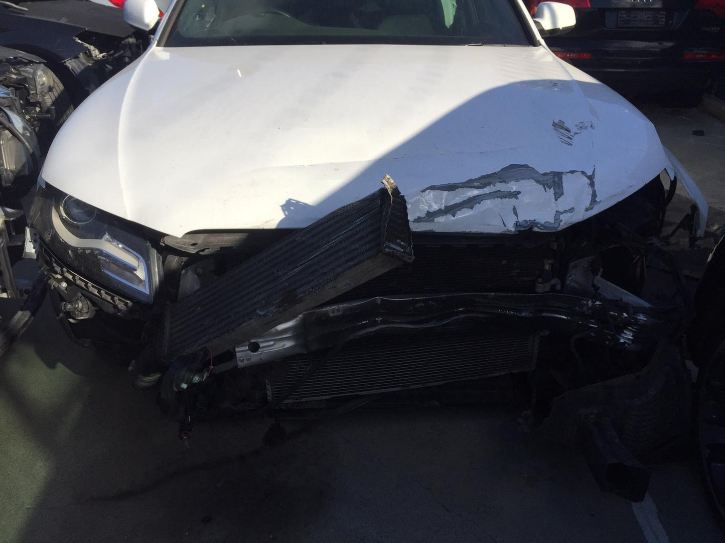 2011 AUDI A4 LH FRONT, SEAT BELT ONLY, B8 8K, 02/08-09/15 8K1857705J SEAT BELT STALK