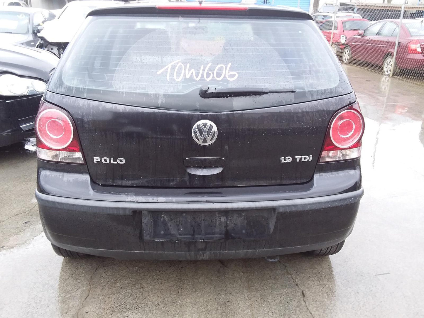 2008 VOLKSWAGEN POLO ENGINE ECU, 1.9, DIESEL, AXR CODE, P/N 038906019NC, ECU ONLY, 9N, 11/05-04/10 038906019NC ECU