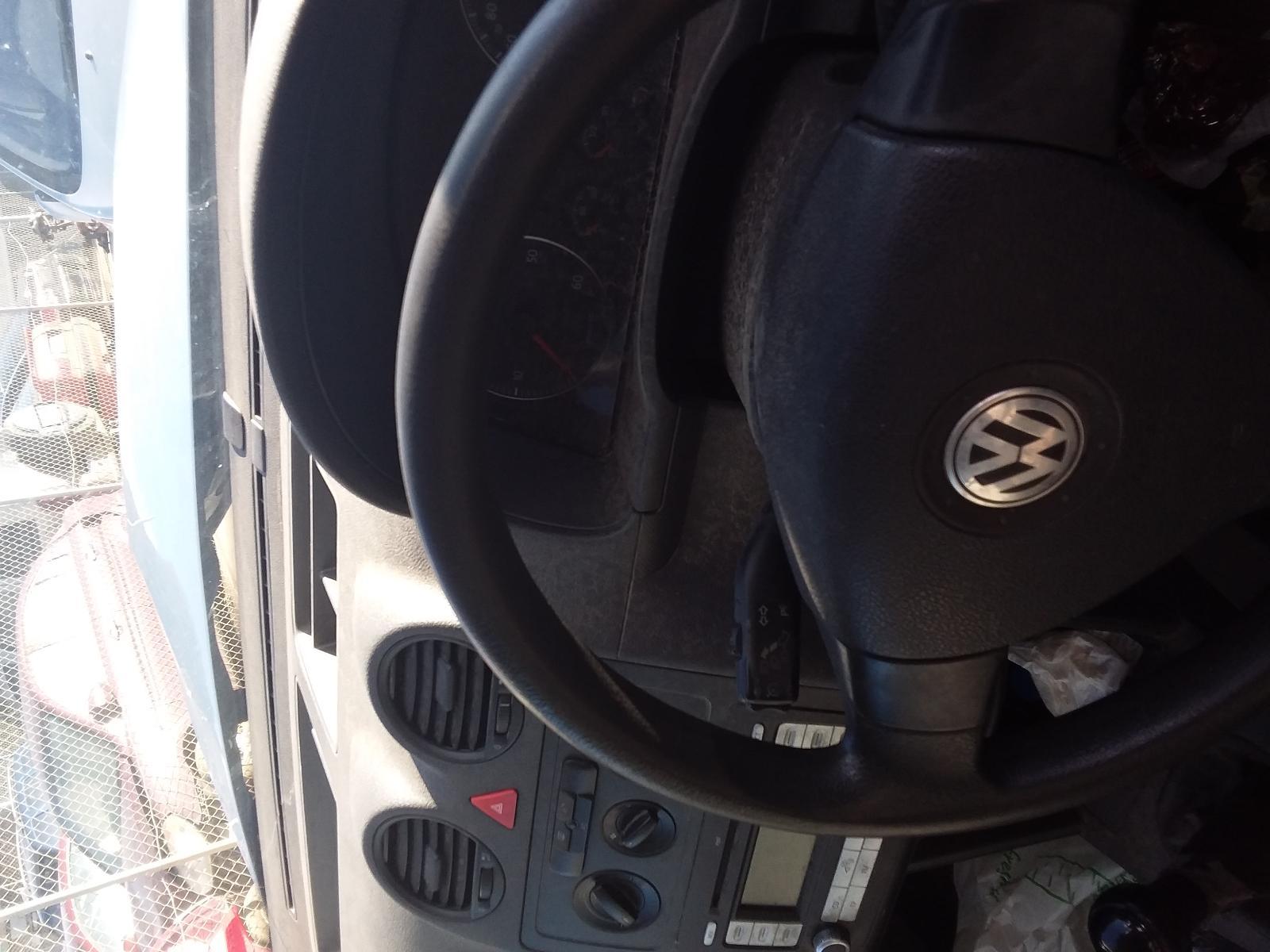 2008 VOLKSWAGEN CADDY STEERING WHEEL, STD MODEL, 3 SPOKE STEERING WHEEL, 2K, 12/04-08/10 2K0880201L RIGHT AIRBAG