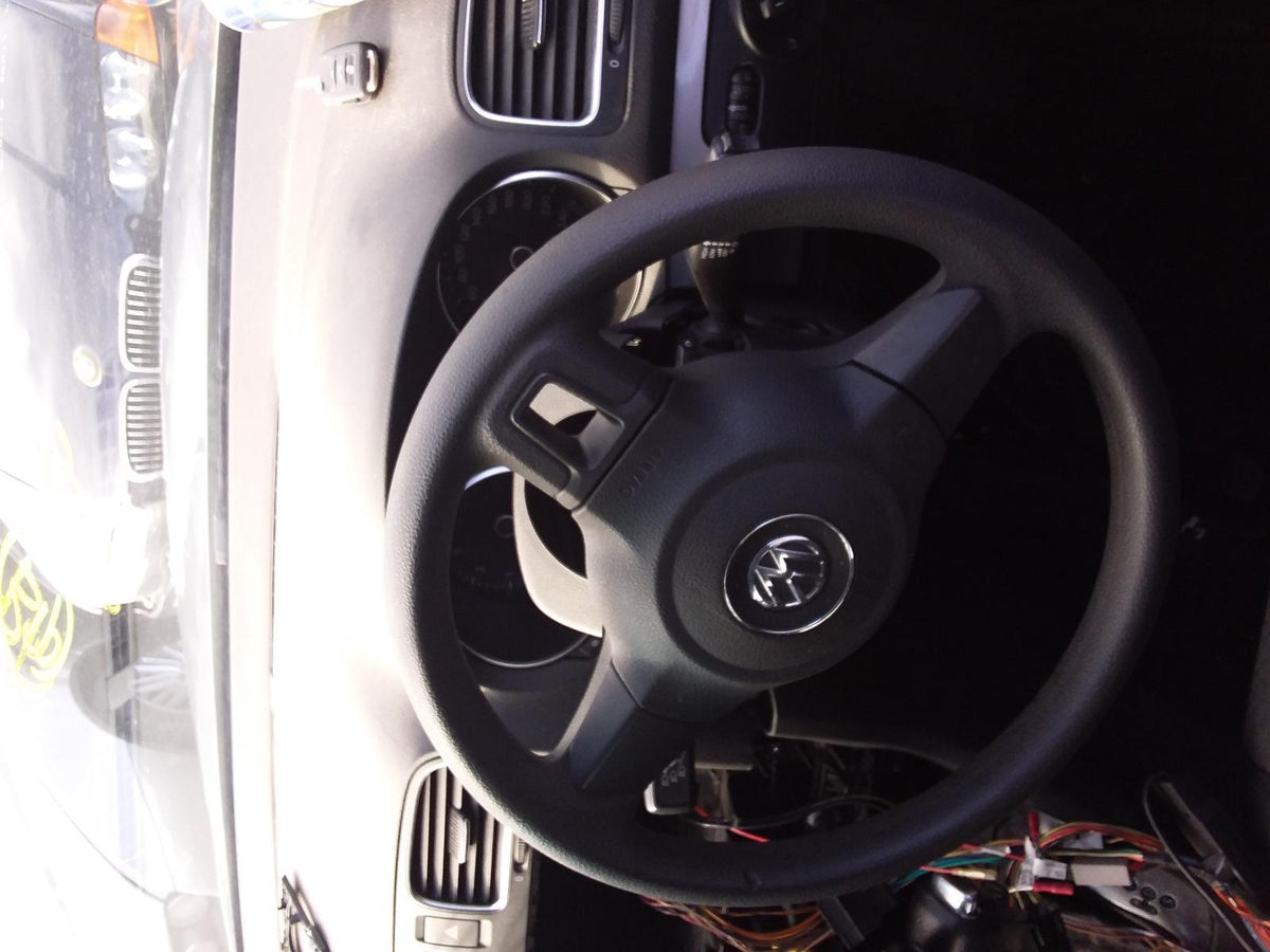 2010 VOLKSWAGEN GOLF LH FRONT, ASSY (BELT AND STALK), GEN 6, 12/08-03/13 1K4857705BH SEAT BELT STALK