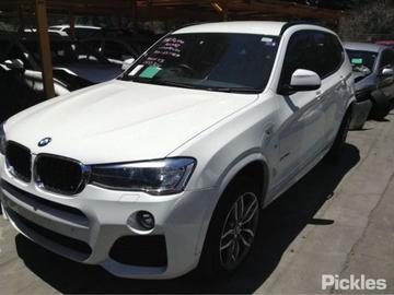 2016 BMW X3 F25, LATE TYPE, 04/13-07/17 51357391674 RIGHT REAR DOOR WINDOW