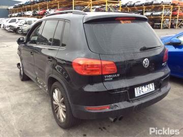 2012 VOLKSWAGEN TIGUAN RH FRONT (MASTER SWITCH), W/O CHROME ON SWITCHES TYPE, 5N, 05/08-08/16 1K4959857C PWR DR WIND SWITCH