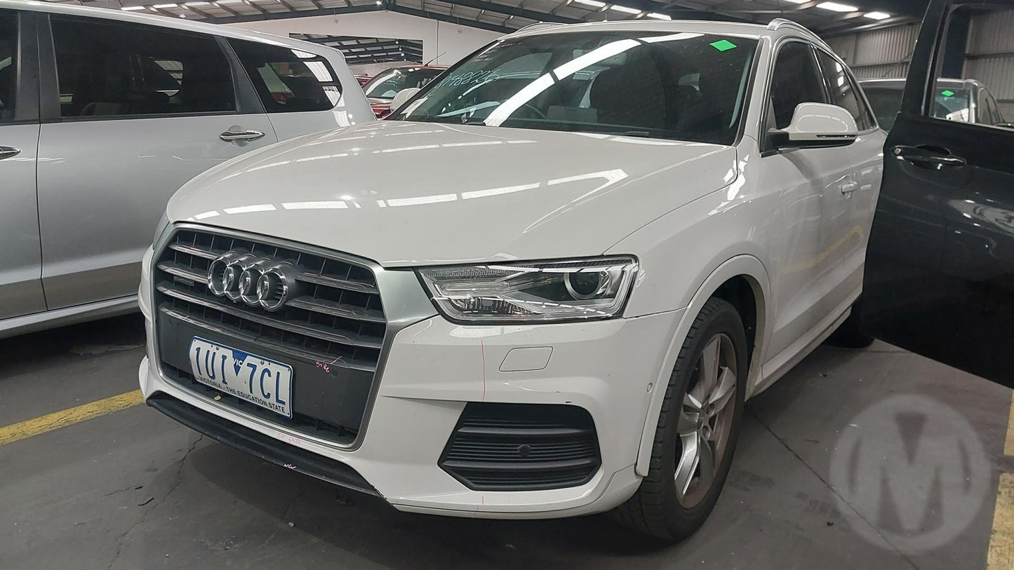 2015 AUDI Q3 PETROL, 2.0, TURBO, TFSi (132kW), 8U, CULB CODE, 11/14-12/18  ENGINE