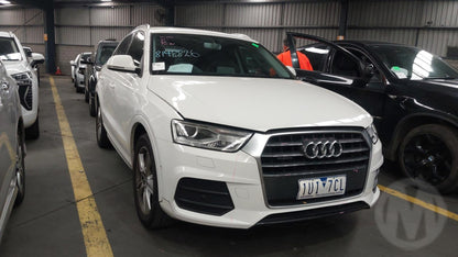 2015 AUDI Q3 8U, Q3/RSQ3, XENON TYPE, 11/14-12/18 8U0941043D LEFT HEADLAMP