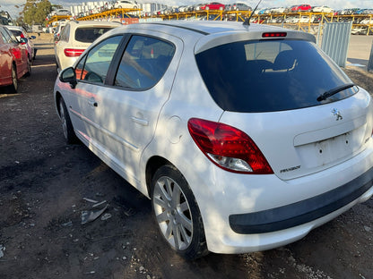 2012 PEUGEOT 207 A7, HATCH, 04/06-12/12 9006N2 LEFT REAR DOOR SLIDING