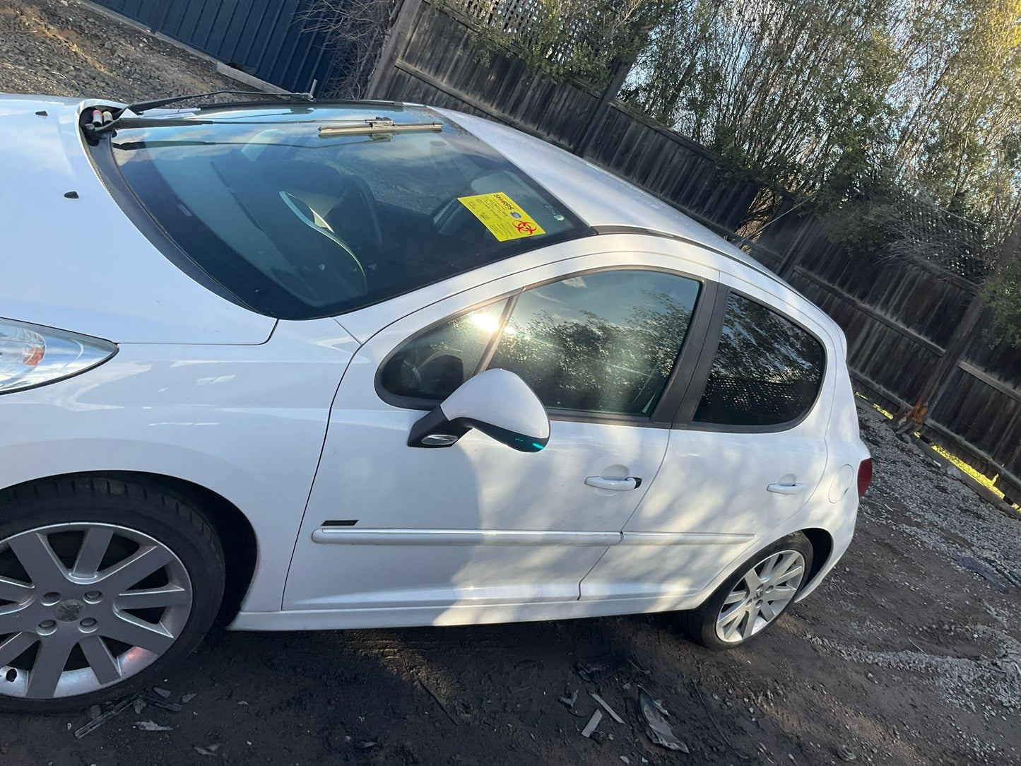 Wrecking 2012 PEUGEOT 207 for Used Parts PG1615
