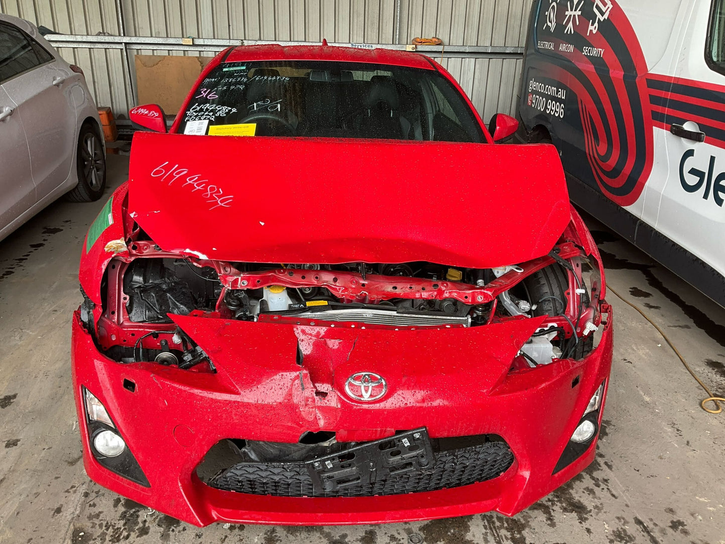 2014 TOYOTA 86 MANUAL T/M, ZN6, 04/12-09/21 SU00300657 REAR PROP SHAFT