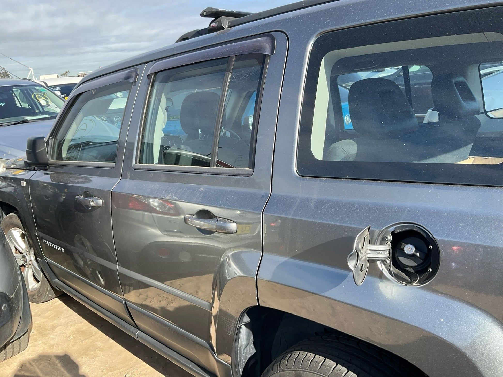 2012 JEEP PATRIOT MK, RH SIDE, 08/07-12/16 5ST66HDAAA SUNVISOR